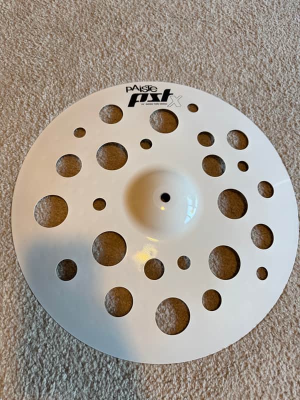 Paiste PSTX 16" Swiss Thin Crash 2022 - White image 1