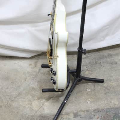 Epiphone LP-Custom Inspired by Gibson 6 String Electric Guitar - White image 11