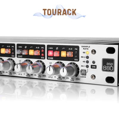 Audient ASP880 - 8-Channel Microphone Preamplifier and ADC| TOURACK image 10