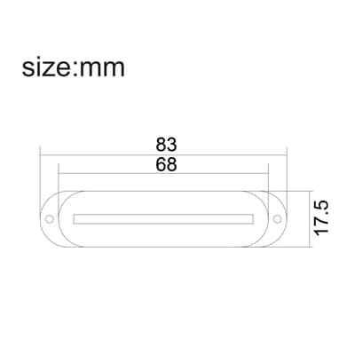 Rail Guitar Single Coil Humbucker Pickup image 5