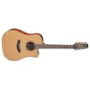 Takamine P3DC-12 Satin 12-String Acoustic-Electric Guitar with Case AE P3DC12 - BRAND NEW