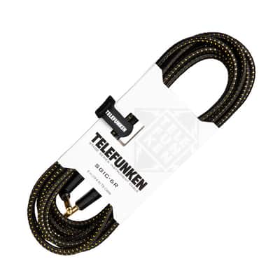 TELEFUNKEN Elektroakustik SGIC-6R 1/4" Instrument Cable (19.6 ft) image 1