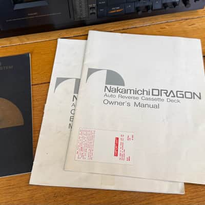 Immagine Nakamichi Dragon - Black - MINT + Extras - 13