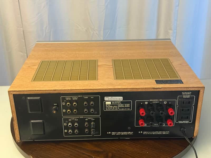 🔥🎶✨ Sansui AU-D707F Vintage Integrated Amplifier (100V