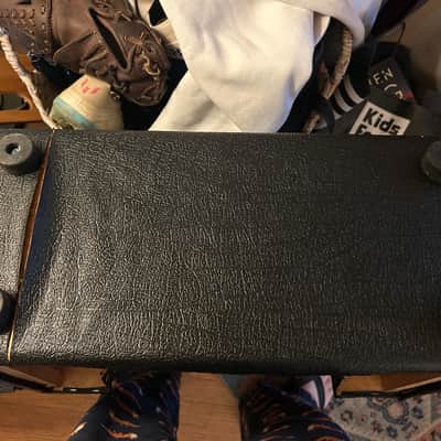 Fender Princeton 5F2A Head Cabinet in Black Tolex - Empty image 3