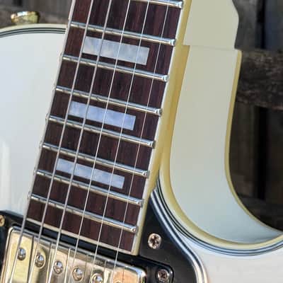 Blitz Les Paul Custom by Aria Pro II, 1992 Vintage White, Made in