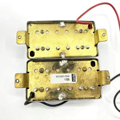 Ibanez Chrome 3PUCEB1 Guitar Humbucker Pickups with Wiring Harness image 5