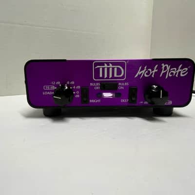 THD Hot Plate Power Reactive Attenuator 8 Ohm Purple Volume Control Load Box Amp Power Soak w Manual image 2
