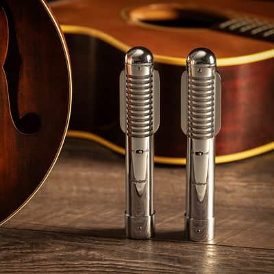 Warm Audio WA-FT Fen-tone Instrument Ribbon Microphone – Stereo Pair w/Heavy-Duty Flight Case, 2 Mic Clips, & 2 Protective Mic Socks image 7