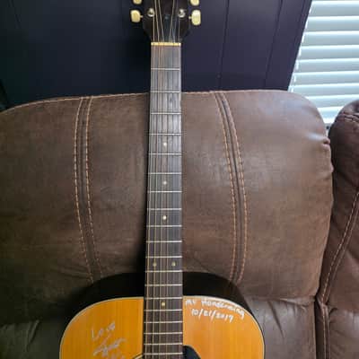 Yamaha FG-110 Grand Concert- signed by gin blossoms in 2017 image 4