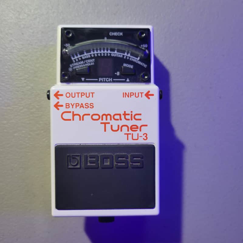 Boss TU-3 Chromatic Tuner 2009 - Present - White image 1