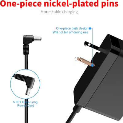 9V PSB-1U Power Adapter Compatible with Boss Roland PSB-1U PSB-120 ACB-120 ACF-120 ACK-120 ACI-120 ACI-120C Electronic Keyboard Synthesizer Charger image 2