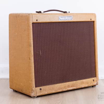 1958 Fender Harvard Narrow Panel Tweed 5F10 Vintage Tube Amp w/ Jensen P10R, Collector-Grade image 1
