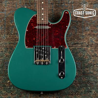 2023 Fender FSR Hybrid II Telecaster Sherwood Green w/ Matching Headstock Japan MIJ image 1