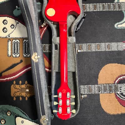 Epiphone Les Paul Standard 1999 with Gibson Burstbuckers in Cherry Sunburst image 3