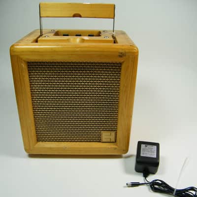 Electro Harmonix Freedom Amp-Handcrafted Pine w/ Power Supply-Rechargeable Battery 1990's image 1