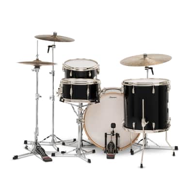 Slingerland 4Pc Studio King Kit 13/16F/22K/6.5S - Del Norte Black (SDKTSKK22N04DNDNB) image 4
