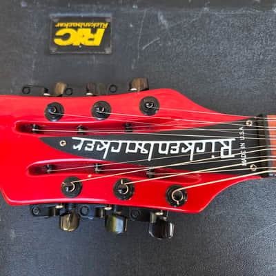 Vintage 1996 Rickenbacker 360/12 Twelve-String Electric Guitar (Ruby Red, Black Binding) w/ Original Hardshell Case! image 6