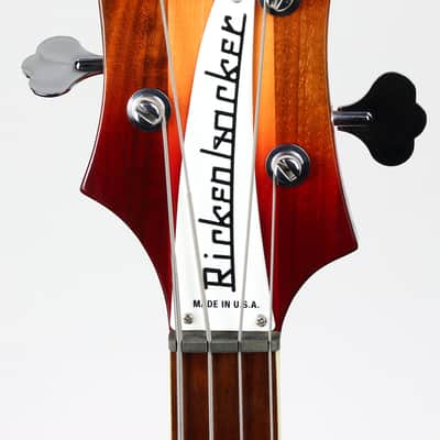 2014 Rickenbacker LTD 4003 FG CB Checkerboard Binding Fireglo! Japan Exclusive Run | RARE MODEL! image 10