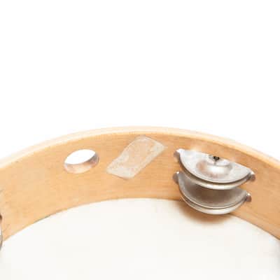 Rare 1950's double-row WFL (Ludwig) Professional Tambourine No. 95A image 6