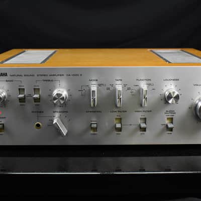 Yamaha CA-1000 II Stereo Amplifier in Very Good Condition [Japanese Vintage!] image 2