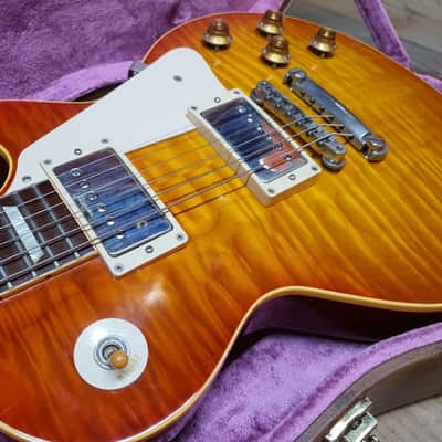 2003 Gibson Historic 59 & 2015 Suhr Standard Carve Top Collection Koa Limited image 7