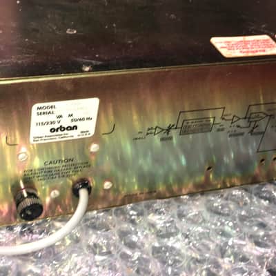 Orban Model 672A Equalizer   Blue image 8