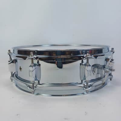 Yamaha 4x13"Steel Shell Piccolo Snare Drum Chrome Triple-Flange Rim 8Lug+Muffler image 3