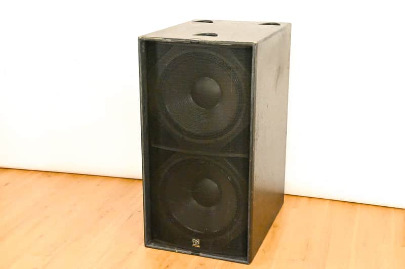 Martin Audio WS218X Dual 18" Passive Subwoofer Speaker System CG01ZPD *ASK FOR SHIPPING* image 1