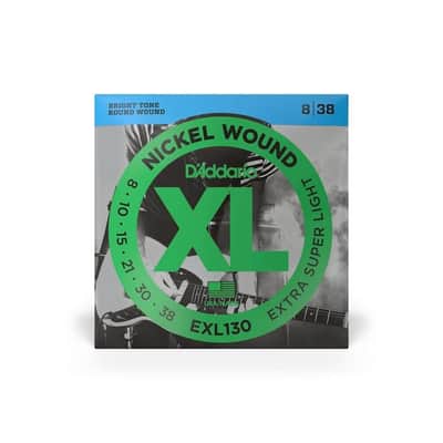 D'Addario XL 8-38 Extra Super Light Electric Guitar Strings - EXL130 image 3