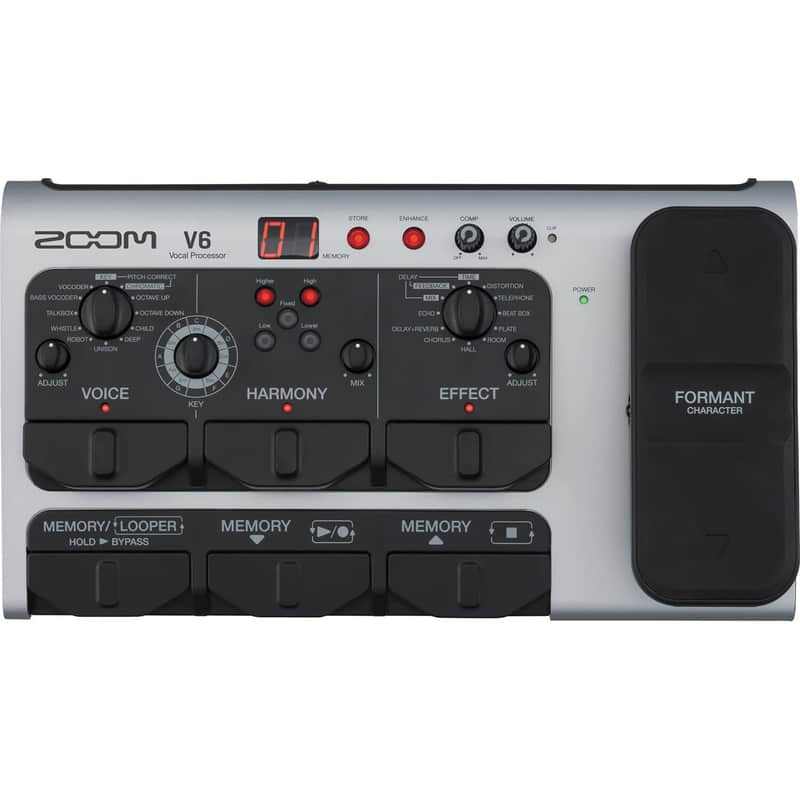 Zoom V6-SP Vocal Effects Processor image 1