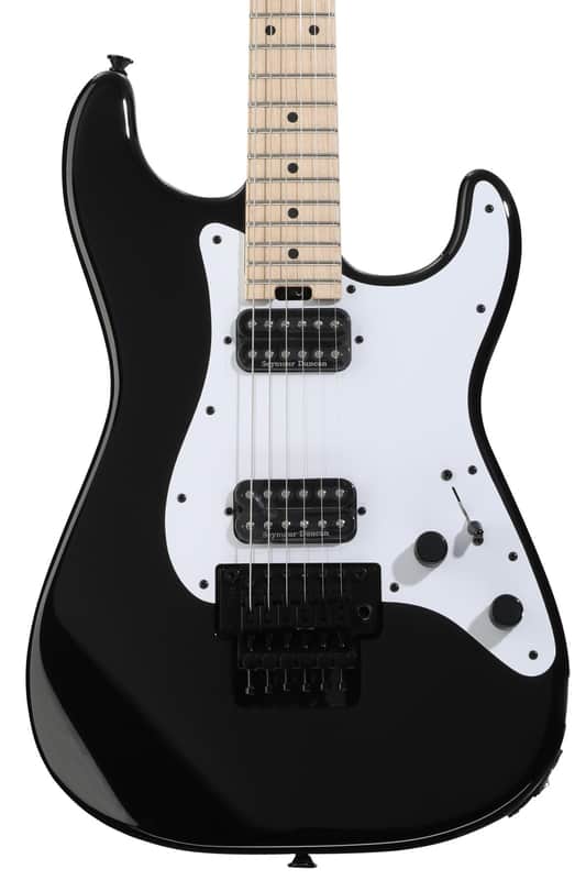 Charvel Pro-Mod So-Cal Style 1 Electric Guitar - Gloss Black  Maple Fingerboard image 1