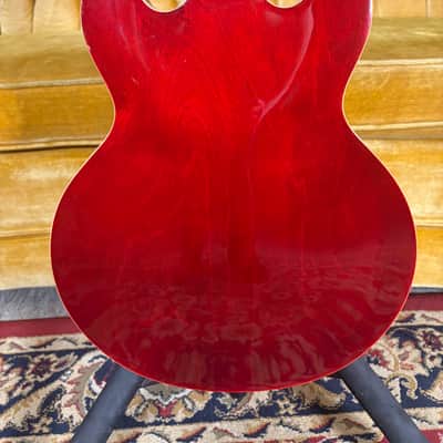 Epiphone ES-335 P90 Pro w/OHSC - Transparent Red image 9