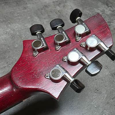Joe White Guitarworks British Custom Shop UK Boutique Luthier AAA Flame 10 Top Sunburst Tomato Soup Masterbuilt Master Built Custom Abalone Leaf Inlay 22 PRS Tribute image 16