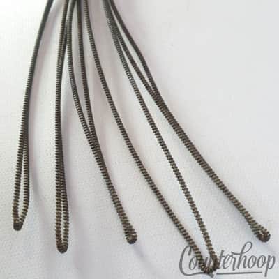 Ludwig 14"10-Strand Snare Drum Coiled 19" Metal over Cloth Wires USA Vintage 20s image 3
