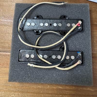Fender 099-2101-000 Custom Shop '60s Jazz Bass Pickup Set Black 1910 image 2