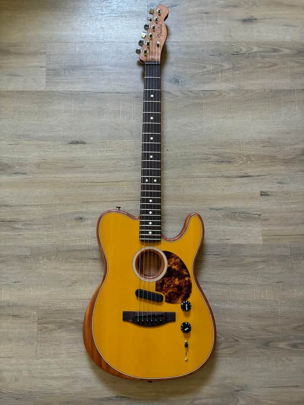 Fender Acoustasonic Player Telecaster 2021 - Present - Butterscotch Blonde image 1