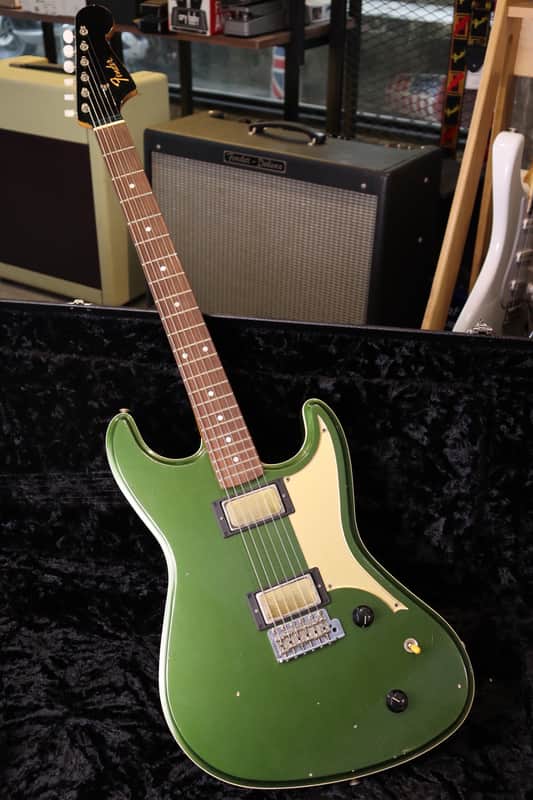 Fender Custom Shop Brawler Journeyman Relic Cadillac Green Master Built by Carlos Lopez 2020 image 1