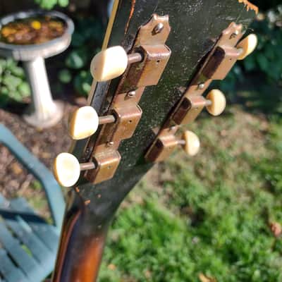 Kay N2 Archtop 17-1/4" 1940's - De coupage Beatles image 11