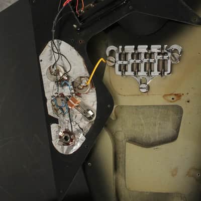 Gibson Flying V Bass Original 1981 Silverburst image 21