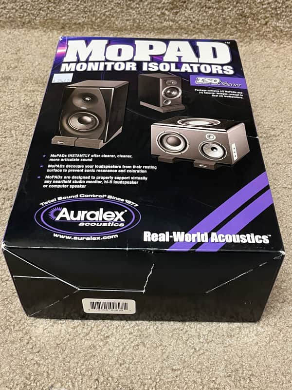 Auralex MoPAD Monitor Isolators 4-Pack image 1