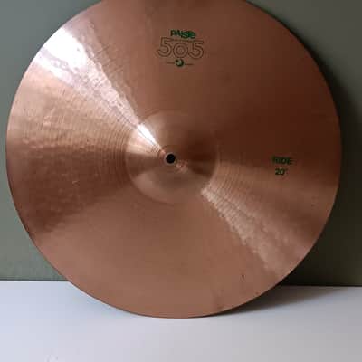 Paiste 505 Green Label 20" Ride Cymbal image 8