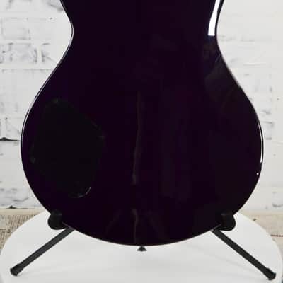 EVH SA-126 Special Quilted Maple Semi-hollowbody Electric Guitar - Trans Purple image 2