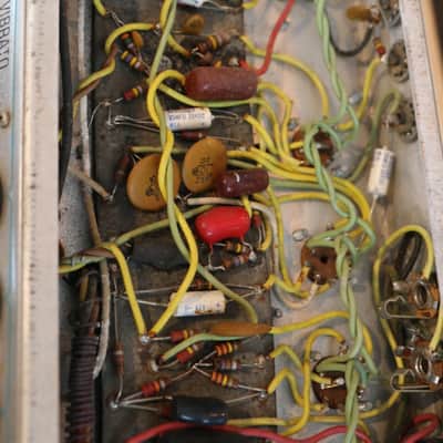 Fender Silverface Vibrolux Reverb Chassis/Head 1972 image 10