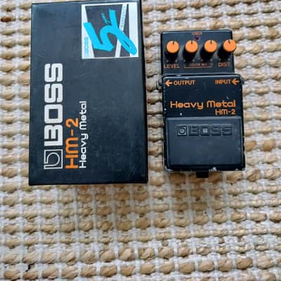 Boss HM-2 Heavy Metal (Black Label) 1983 - 1988 - Black