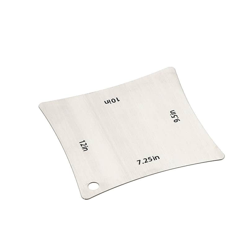 Stainless Steel Guitar Fretboard Radius Gauge Set – Fingerboard & Bridge Measuring Tool image 1