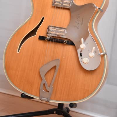 Artur Lang Standard – 1950s German Vintage Archtop Jazz Guitar / Gitarre image 3