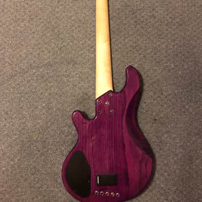 Lakland Skyline Deluxe 55-02 2019 Translucent Purple image 4