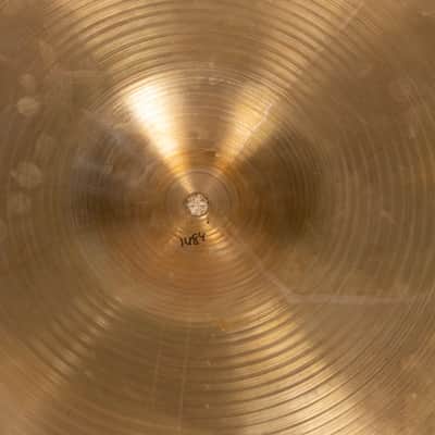 1970s Zildjian 18" Thin Stamp Crash Cymbal 1484g image 4