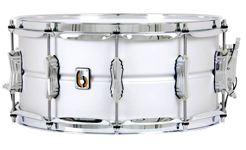 British Drum Company Aviator 14x6.5" 10-Lug Seamless Aluminum Snare Drum. New with Full Warranty! image 1